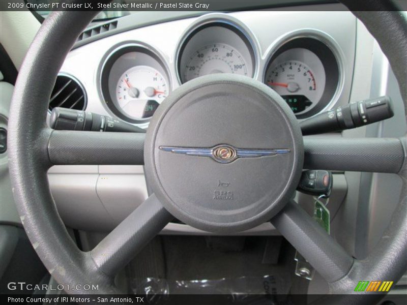 Steel Silver Metallic / Pastel Slate Gray 2009 Chrysler PT Cruiser LX