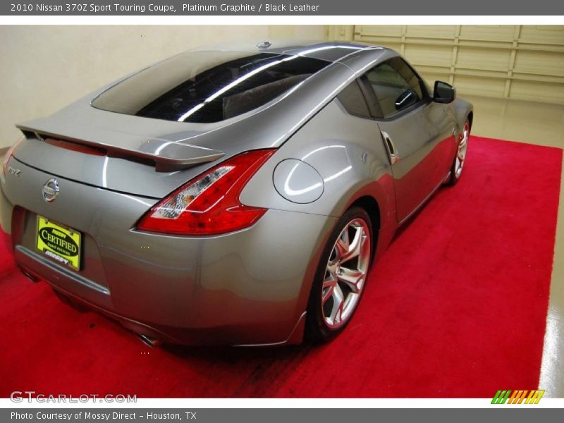 Platinum Graphite / Black Leather 2010 Nissan 370Z Sport Touring Coupe