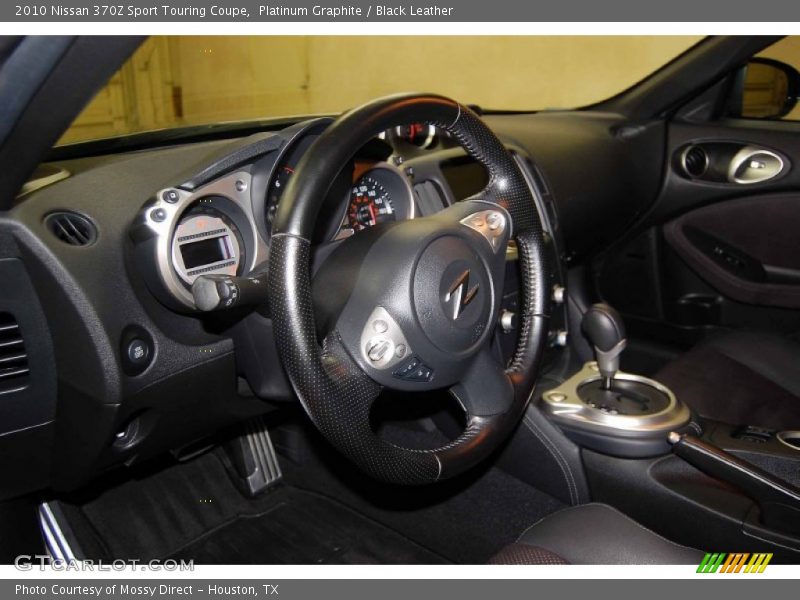 Platinum Graphite / Black Leather 2010 Nissan 370Z Sport Touring Coupe