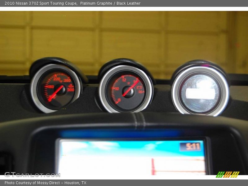 Platinum Graphite / Black Leather 2010 Nissan 370Z Sport Touring Coupe