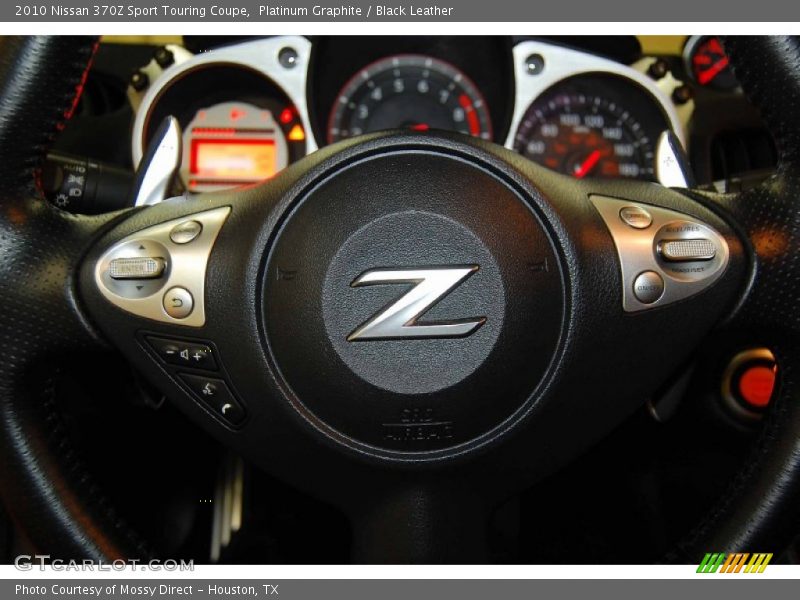 Platinum Graphite / Black Leather 2010 Nissan 370Z Sport Touring Coupe