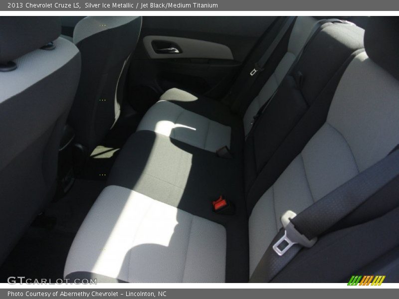 Silver Ice Metallic / Jet Black/Medium Titanium 2013 Chevrolet Cruze LS