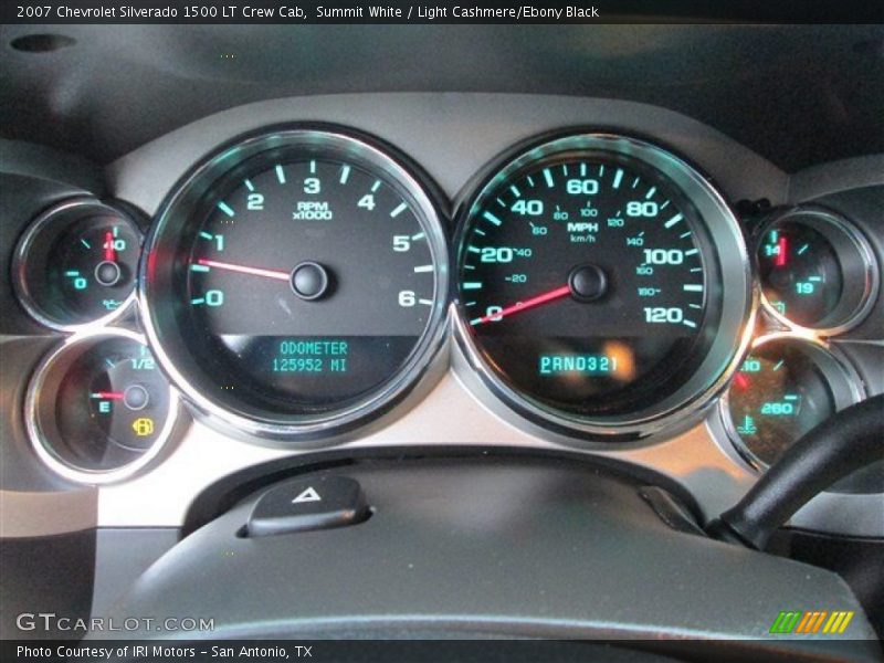 Summit White / Light Cashmere/Ebony Black 2007 Chevrolet Silverado 1500 LT Crew Cab