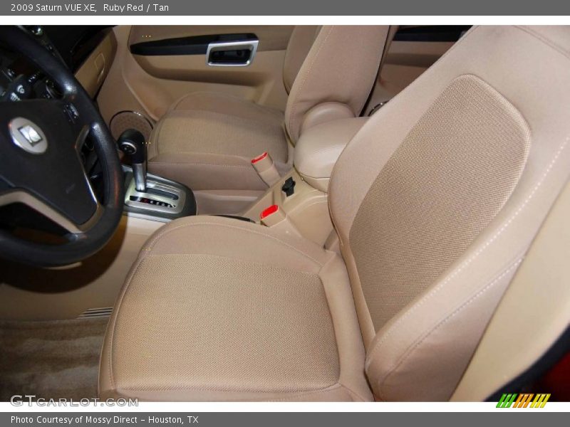 Ruby Red / Tan 2009 Saturn VUE XE