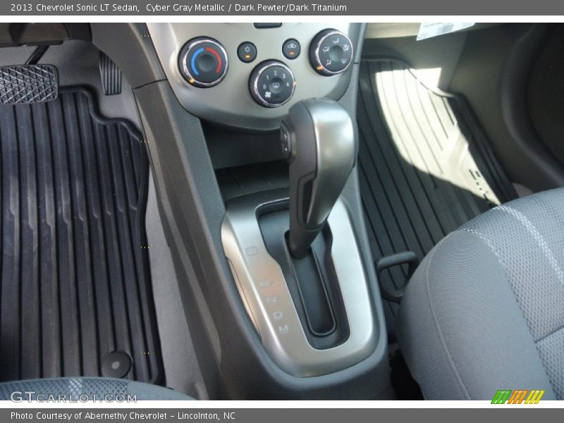 Cyber Gray Metallic / Dark Pewter/Dark Titanium 2013 Chevrolet Sonic LT Sedan