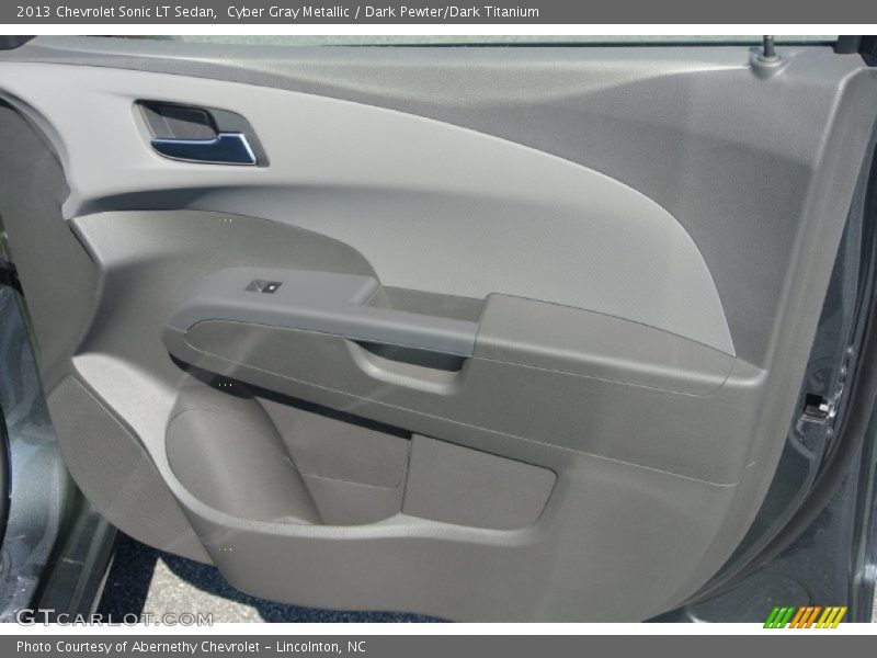 Cyber Gray Metallic / Dark Pewter/Dark Titanium 2013 Chevrolet Sonic LT Sedan