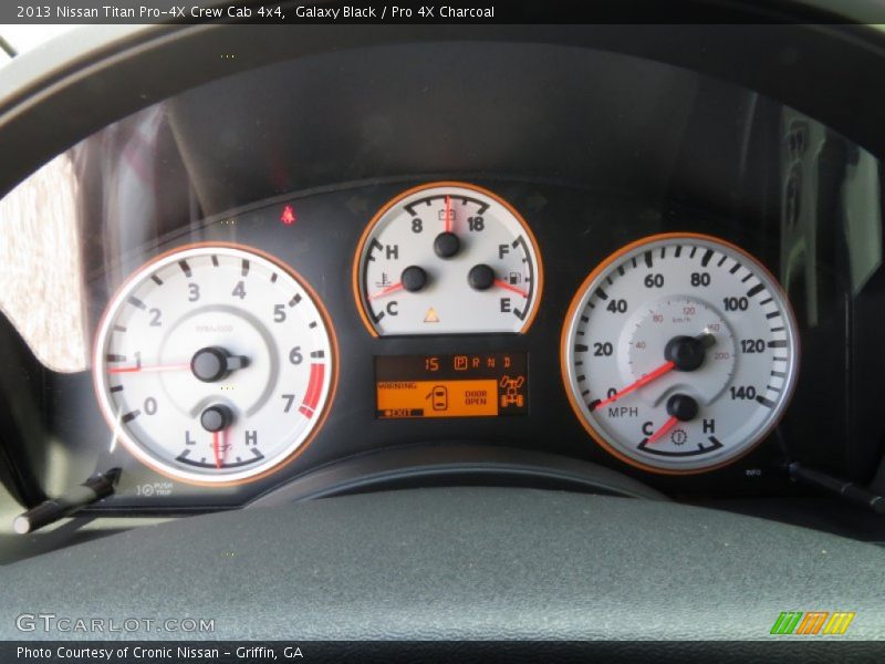  2013 Titan Pro-4X Crew Cab 4x4 Pro-4X Crew Cab 4x4 Gauges