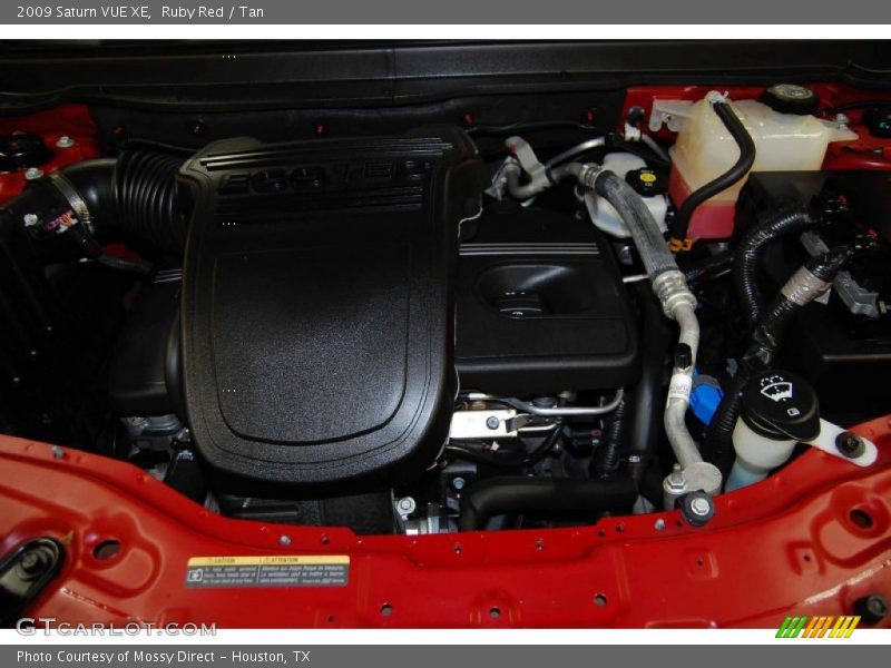 Ruby Red / Tan 2009 Saturn VUE XE
