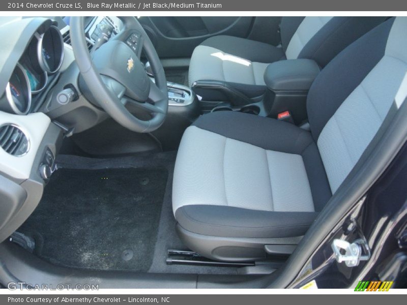 Blue Ray Metallic / Jet Black/Medium Titanium 2014 Chevrolet Cruze LS