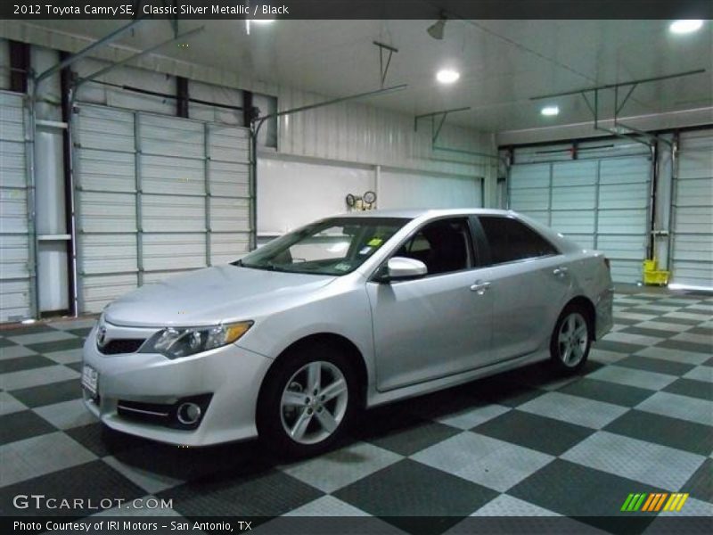 Classic Silver Metallic / Black 2012 Toyota Camry SE