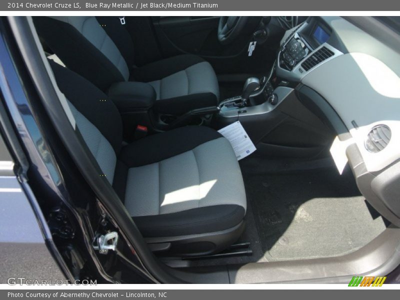 Blue Ray Metallic / Jet Black/Medium Titanium 2014 Chevrolet Cruze LS