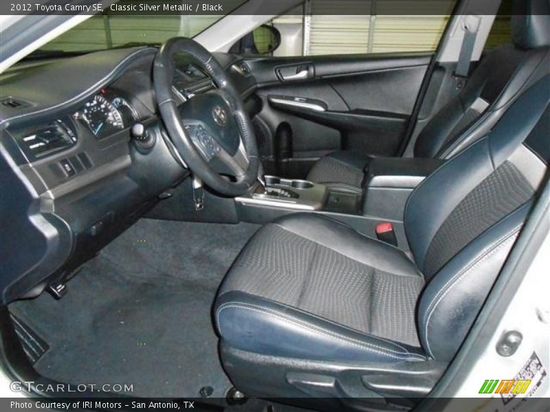 Classic Silver Metallic / Black 2012 Toyota Camry SE
