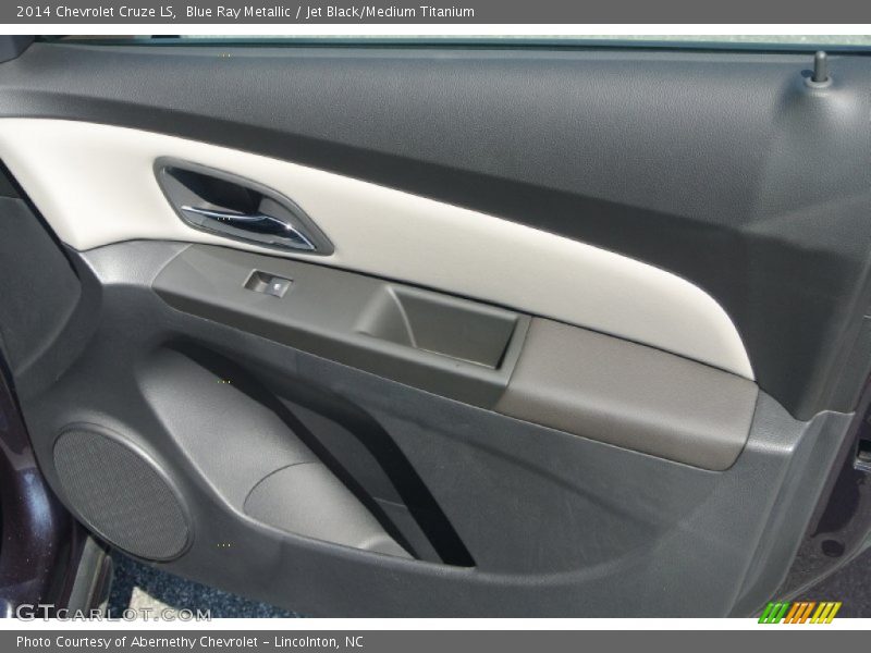 Blue Ray Metallic / Jet Black/Medium Titanium 2014 Chevrolet Cruze LS