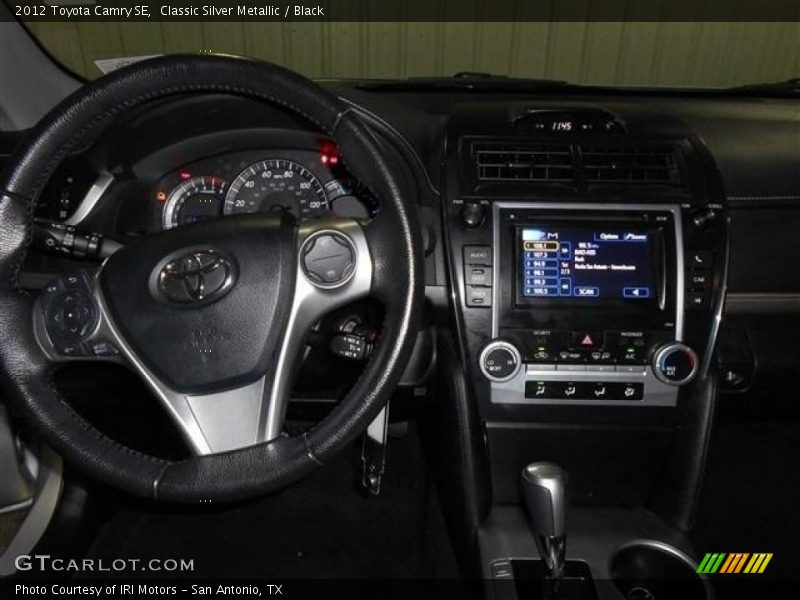 Classic Silver Metallic / Black 2012 Toyota Camry SE
