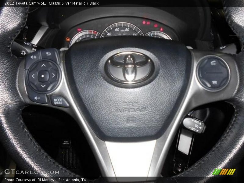 Classic Silver Metallic / Black 2012 Toyota Camry SE
