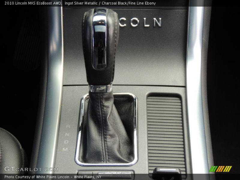 Ingot Silver Metallic / Charcoal Black/Fine Line Ebony 2010 Lincoln MKS EcoBoost AWD