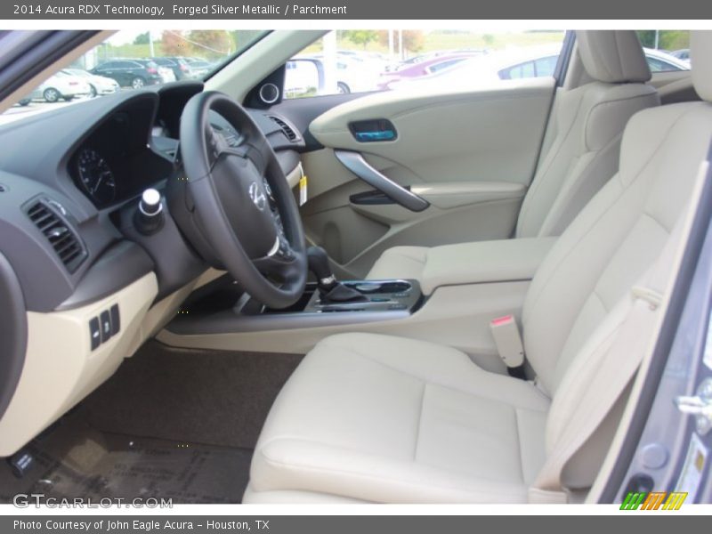 Forged Silver Metallic / Parchment 2014 Acura RDX Technology