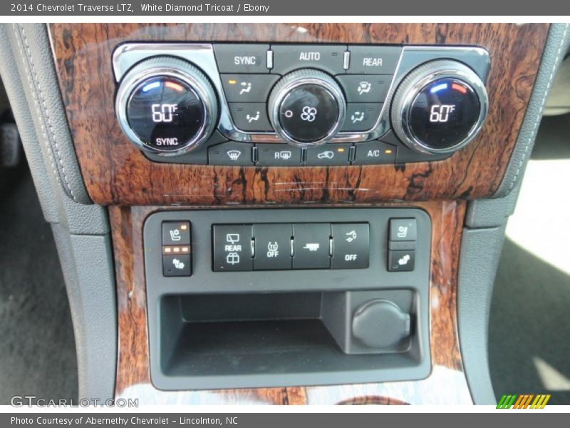 Controls of 2014 Traverse LTZ