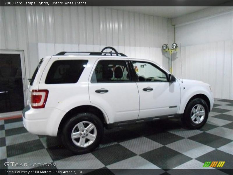 Oxford White / Stone 2008 Ford Escape Hybrid