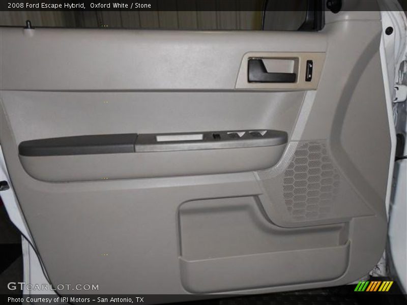 Oxford White / Stone 2008 Ford Escape Hybrid
