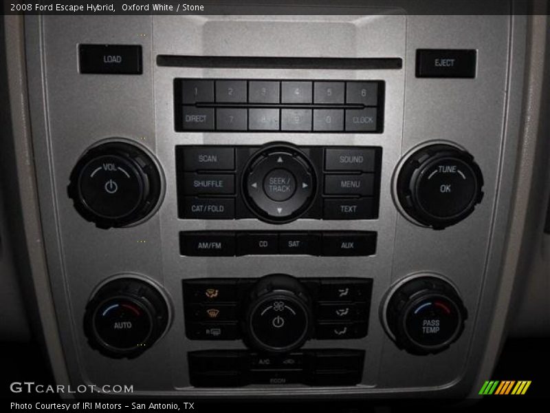 Oxford White / Stone 2008 Ford Escape Hybrid