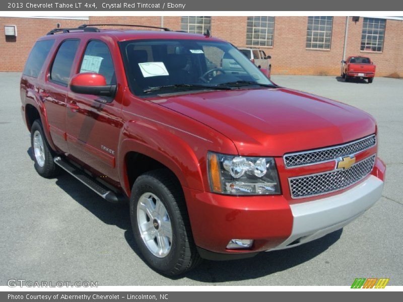 Crystal Red Tintcoat / Ebony 2013 Chevrolet Tahoe LT 4x4