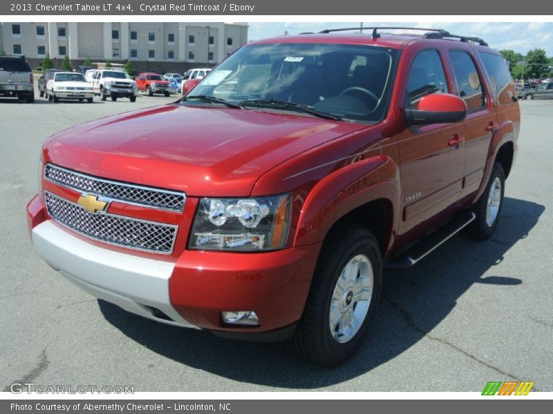 Crystal Red Tintcoat / Ebony 2013 Chevrolet Tahoe LT 4x4