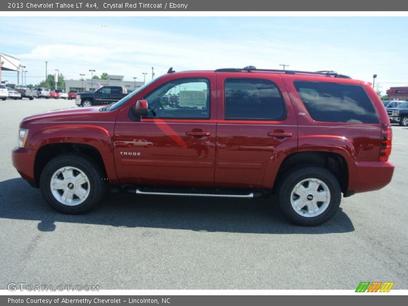 Crystal Red Tintcoat / Ebony 2013 Chevrolet Tahoe LT 4x4