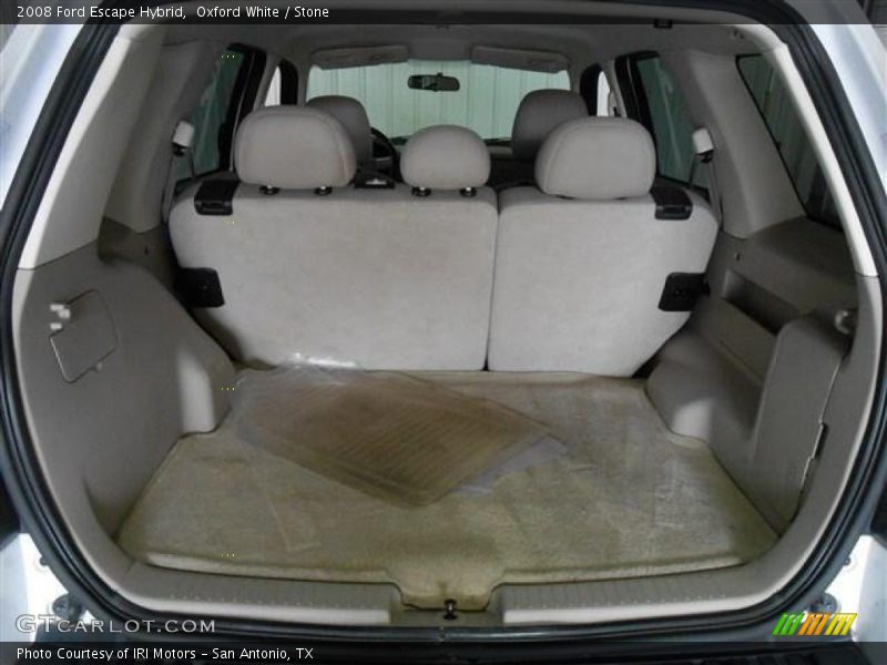 Oxford White / Stone 2008 Ford Escape Hybrid