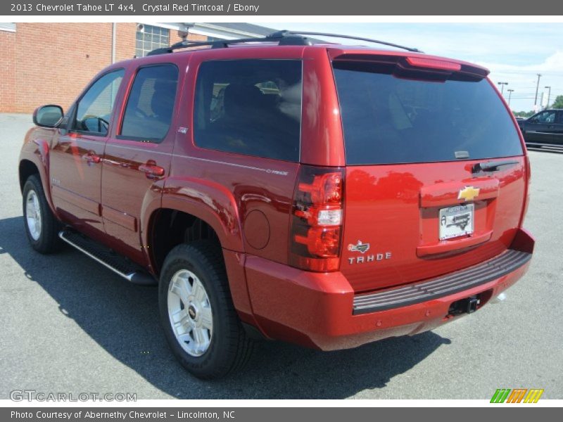 Crystal Red Tintcoat / Ebony 2013 Chevrolet Tahoe LT 4x4