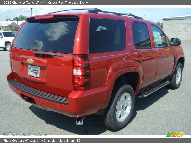 Crystal Red Tintcoat / Ebony 2013 Chevrolet Tahoe LT 4x4
