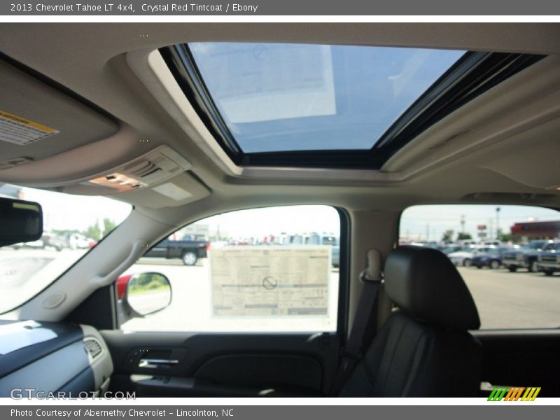 Crystal Red Tintcoat / Ebony 2013 Chevrolet Tahoe LT 4x4