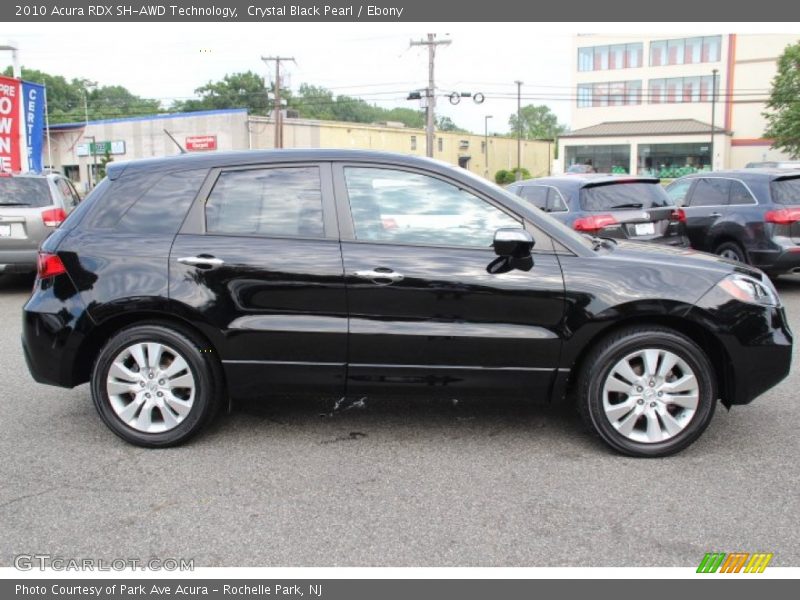 Crystal Black Pearl / Ebony 2010 Acura RDX SH-AWD Technology