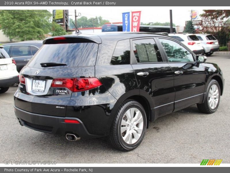 Crystal Black Pearl / Ebony 2010 Acura RDX SH-AWD Technology