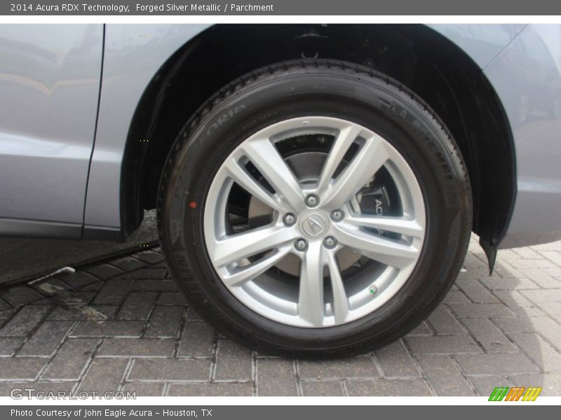 Forged Silver Metallic / Parchment 2014 Acura RDX Technology
