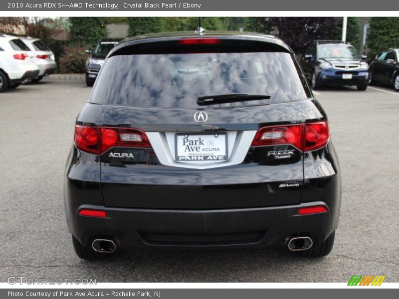 Crystal Black Pearl / Ebony 2010 Acura RDX SH-AWD Technology
