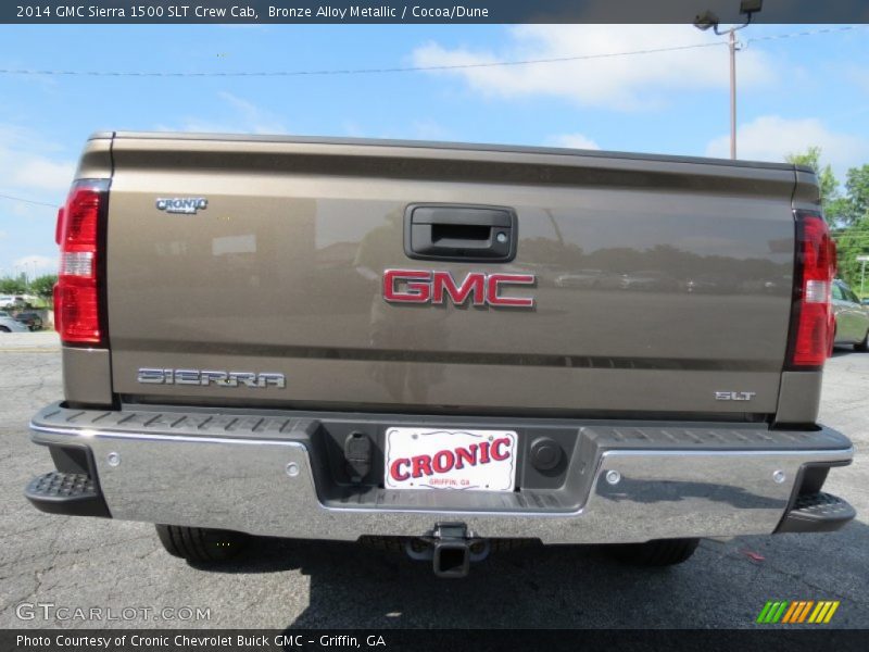 Bronze Alloy Metallic / Cocoa/Dune 2014 GMC Sierra 1500 SLT Crew Cab