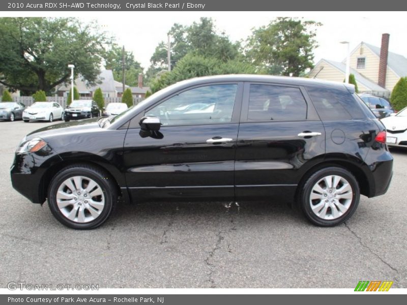 Crystal Black Pearl / Ebony 2010 Acura RDX SH-AWD Technology
