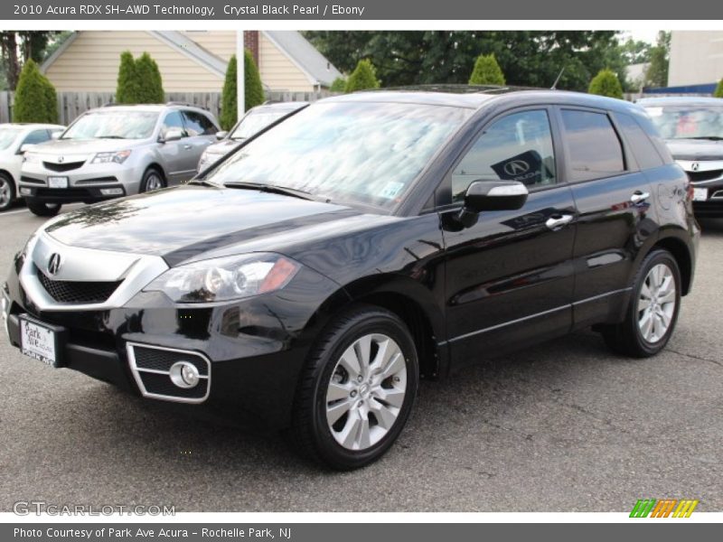 Crystal Black Pearl / Ebony 2010 Acura RDX SH-AWD Technology
