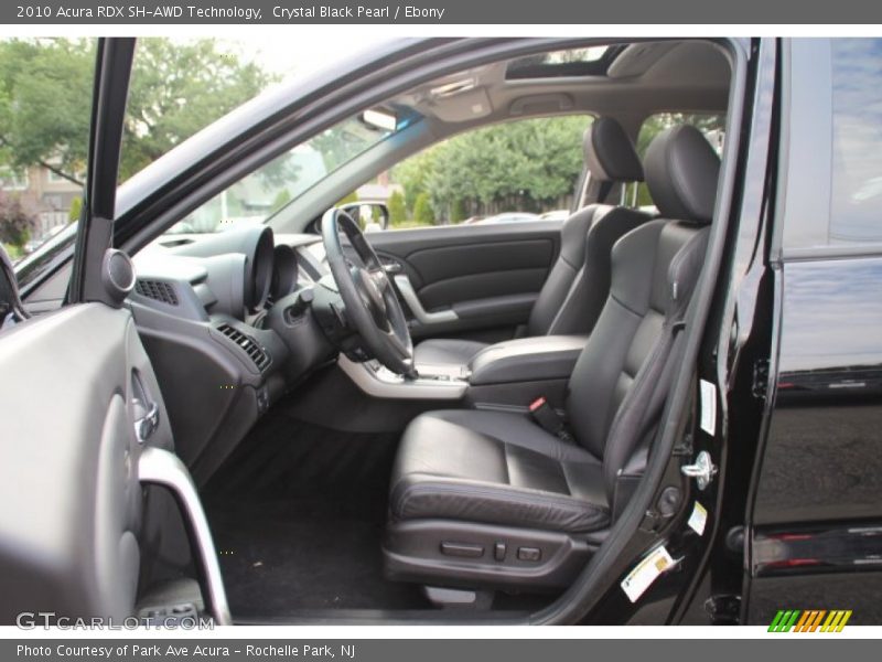 Crystal Black Pearl / Ebony 2010 Acura RDX SH-AWD Technology