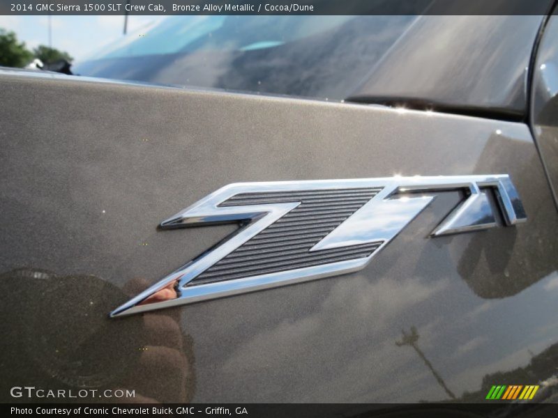 Bronze Alloy Metallic / Cocoa/Dune 2014 GMC Sierra 1500 SLT Crew Cab