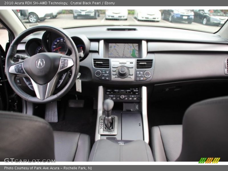 Crystal Black Pearl / Ebony 2010 Acura RDX SH-AWD Technology