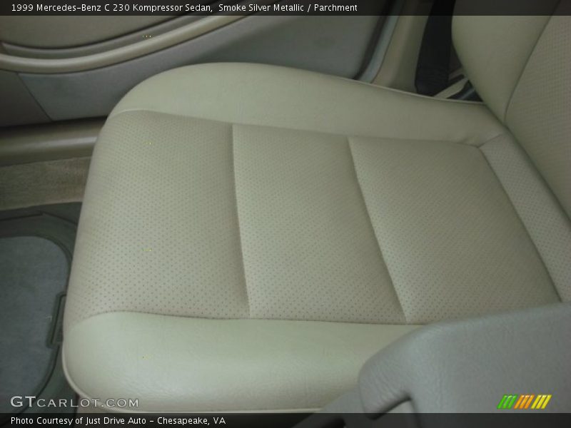 Smoke Silver Metallic / Parchment 1999 Mercedes-Benz C 230 Kompressor Sedan
