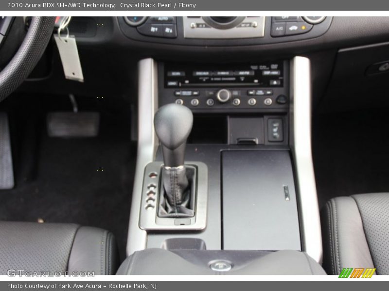 Crystal Black Pearl / Ebony 2010 Acura RDX SH-AWD Technology