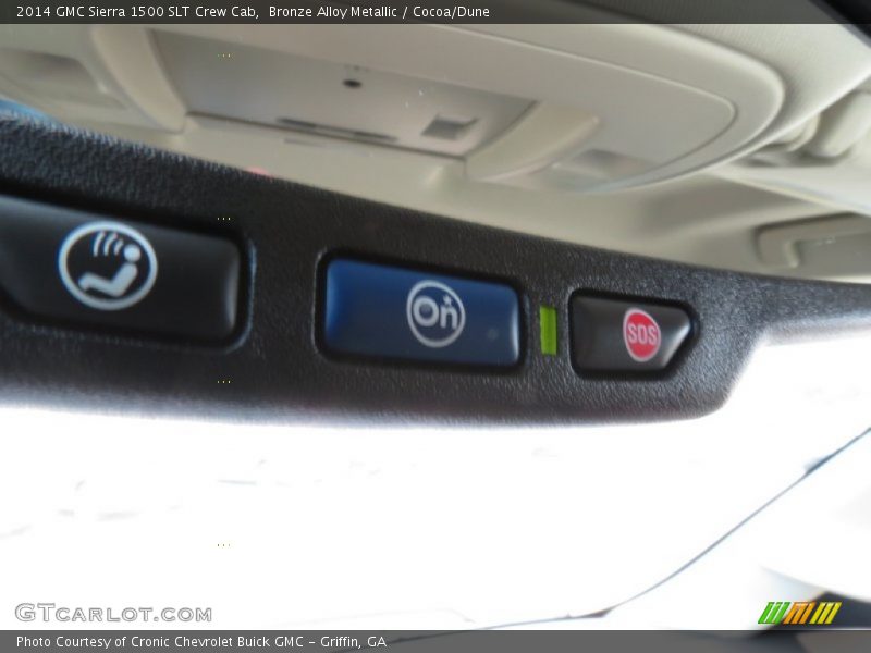 Bronze Alloy Metallic / Cocoa/Dune 2014 GMC Sierra 1500 SLT Crew Cab