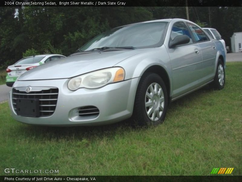 Bright Silver Metallic / Dark Slate Gray 2004 Chrysler Sebring Sedan