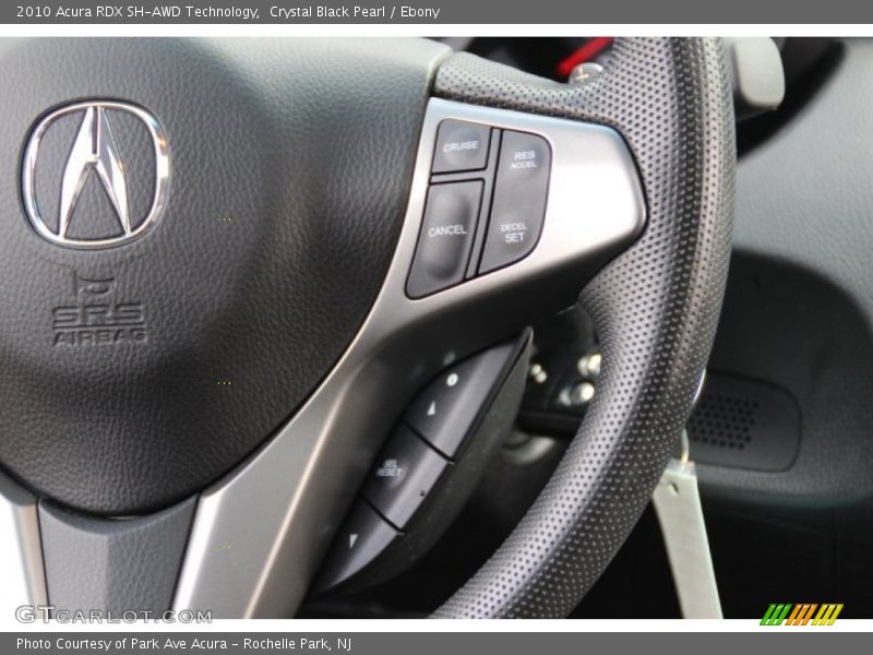 Crystal Black Pearl / Ebony 2010 Acura RDX SH-AWD Technology
