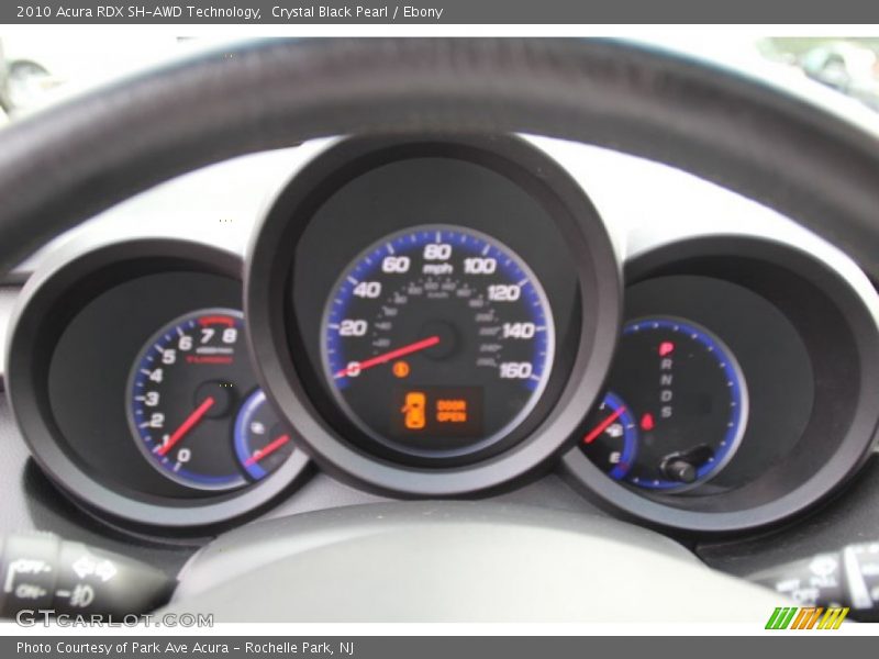 Crystal Black Pearl / Ebony 2010 Acura RDX SH-AWD Technology