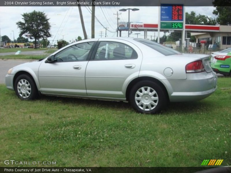 Bright Silver Metallic / Dark Slate Gray 2004 Chrysler Sebring Sedan