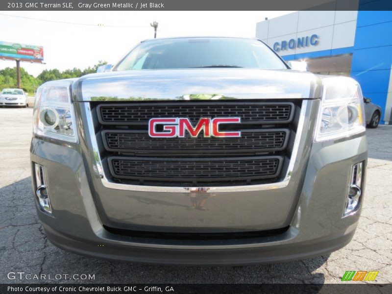 Gray Green Metallic / Jet Black 2013 GMC Terrain SLE